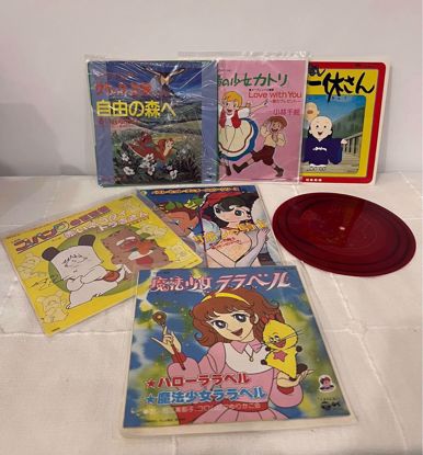 صورة ٧ اسطوانات صغيره متنوعه يابانيه 